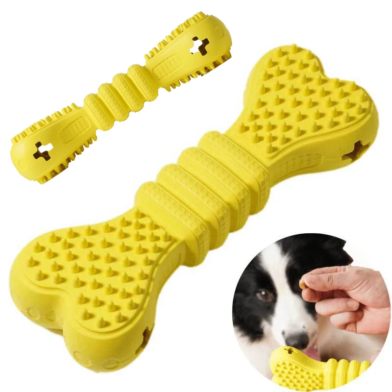 Жевательная резиновая игрушка для собак больших и средних пород укус собаки устойчивая к протеканию игрушка для домашних животных забавна...
