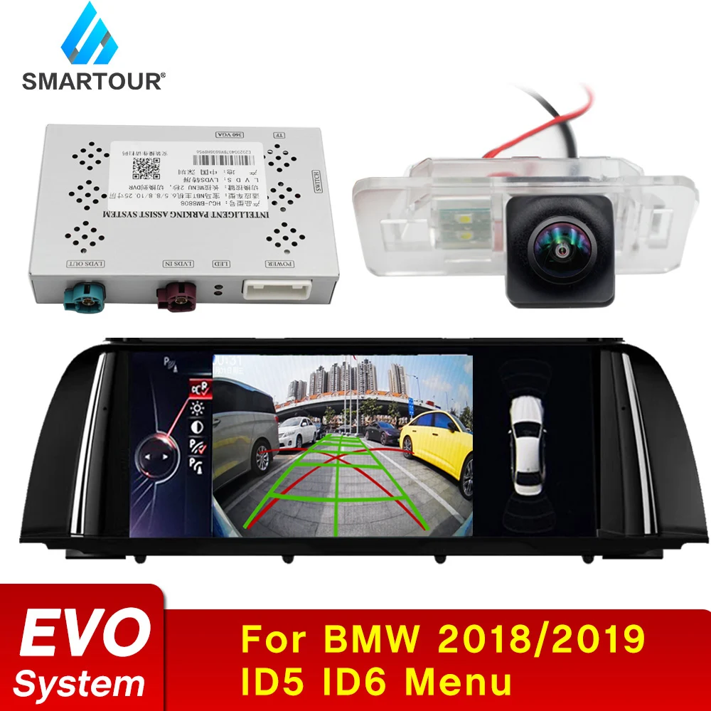 

For BMW EVO System F15 F25 F20 F22 F30 F36 F48 Reversing Image Decoder Module 2018/2019 Car Camera Interface Track Reversing Box