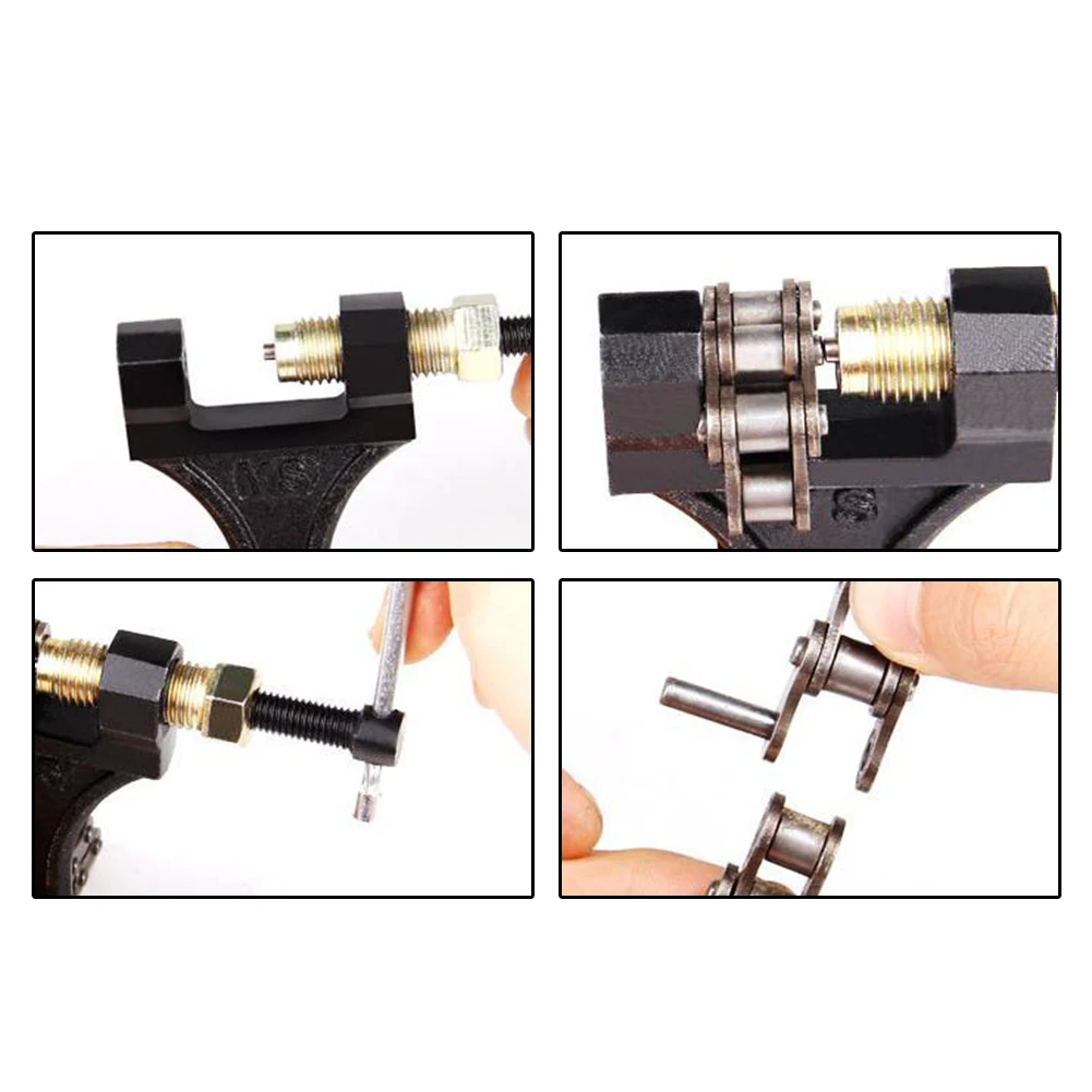 Инструмент для удаления звеньев цепи мотоцикла внедорожный велосипед 420-530