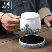 sendian japanese style filter ceramic tea cup handmade craft fine tea cup 2021 new hot office and home tea set accessories