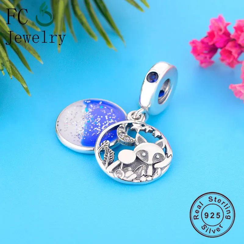 FC ювелирное изделие оригинальный бренд подвески браслет 100% Серебро 925 пробы