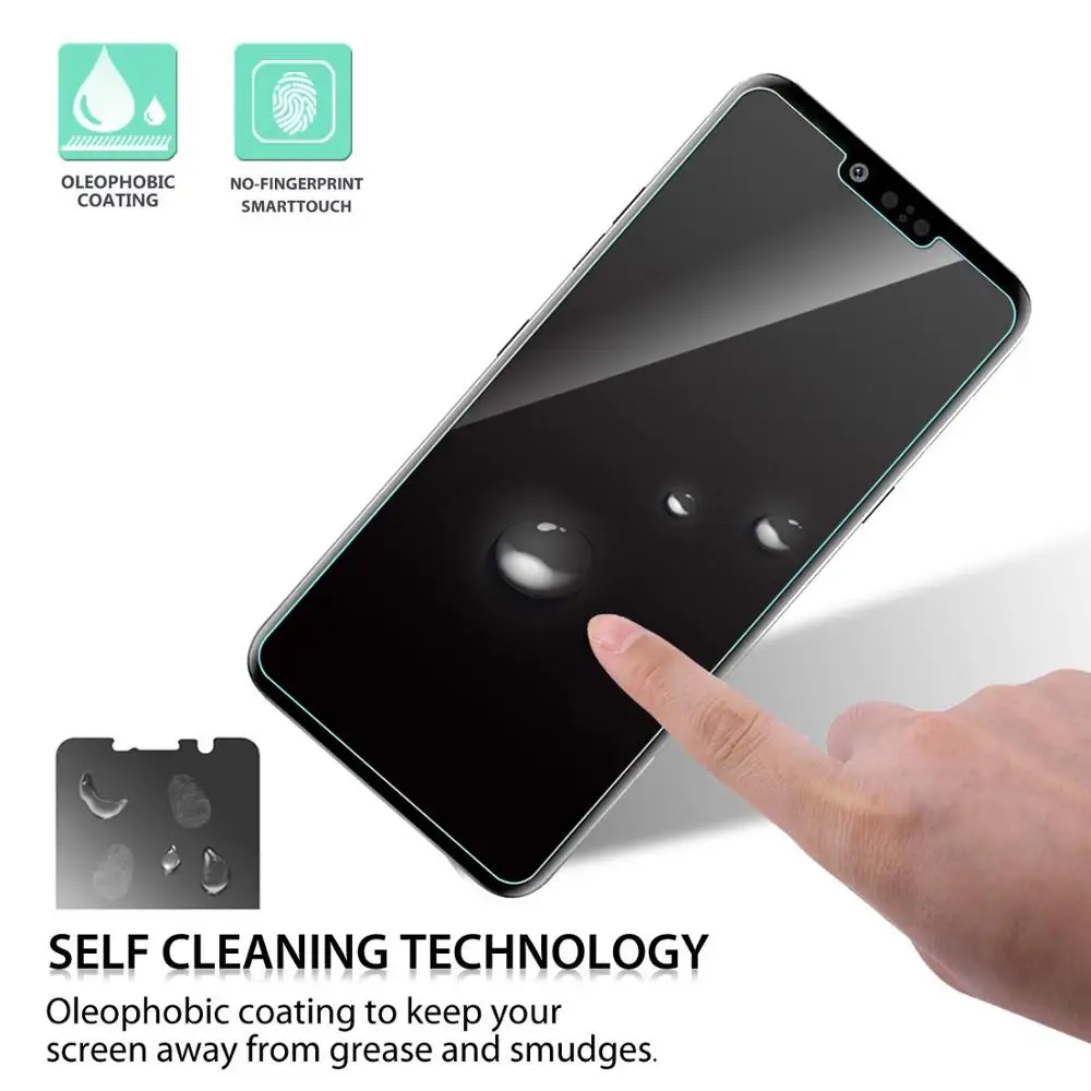 Защитное стекло 2.5D для LG G8S G5 G6 G7 G8 Thinq Q6 Q7 Q8 Q9 закаленное с защитой от царапин