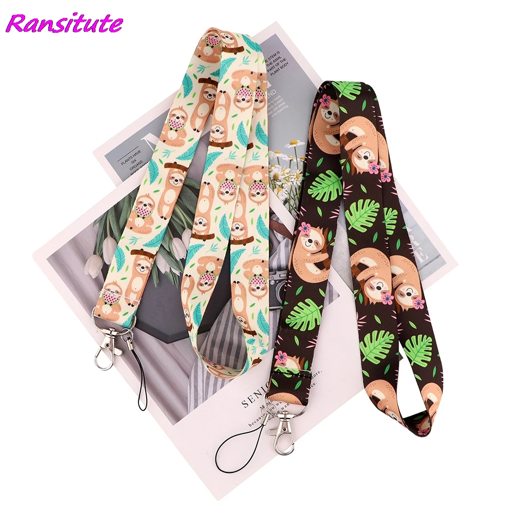 Ransitute R2117 животных шейный ремешок для ключей ID карты ТРЕНАЖЕРНЫЙ зал телефон