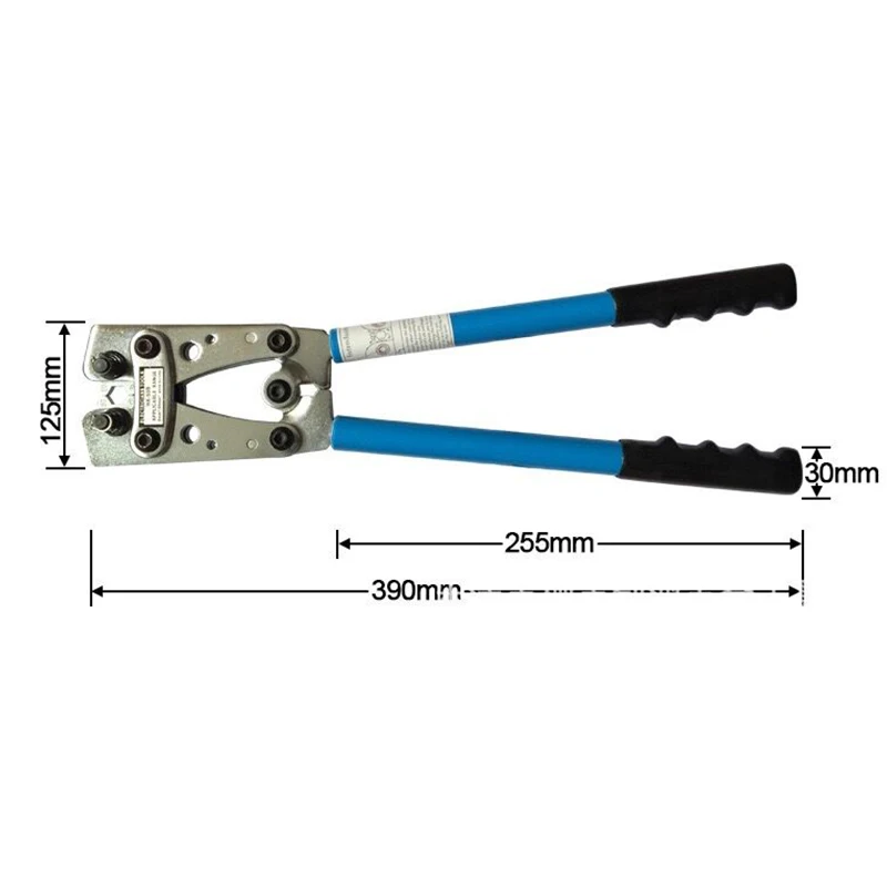 HX-50B обжимные плоскогубцы инструмент медный носик клемма трещотка электрика