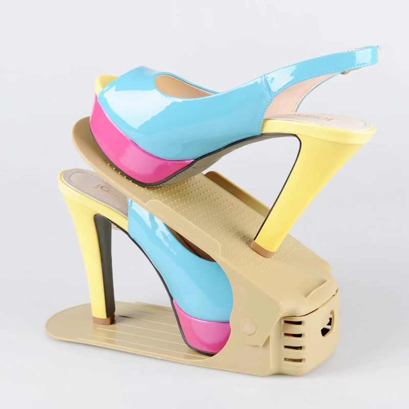 Новинка 2019 горячий двухслойный органайзер для обуви Современная стойка хранения