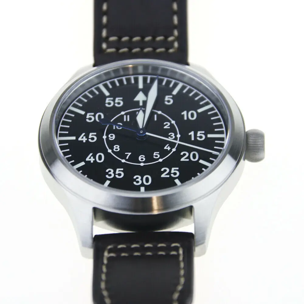 Мужские часы пилот FOD high beat 300 м эмалированный циферблат flieger b uhr typeB|Мужские