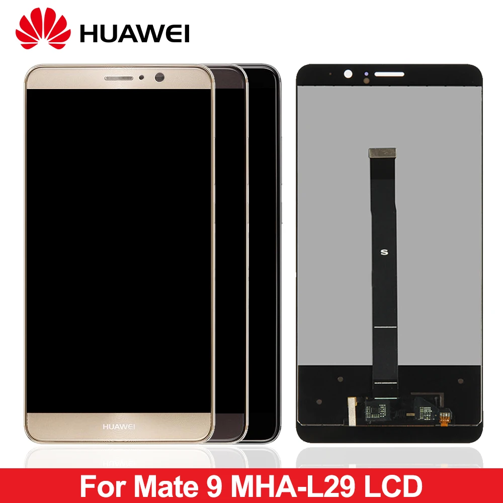 5,9 '' ЖК-дисплей для huawei mate 9, сенсорный экран, дигитайзер с рамкой, дисплей для huawei mate 9, ЖК-MHA-L29, замена