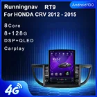 Runningnav для HONDA CRV 2012 2013 2014 2015 Tesla Тип Android автомобильное радио мультимедийный видеоплеер навигация GPS