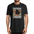 Забавная футболка унисекс Вот что я делаю, я читаю книги и я знаю вещи, забавная черная футболка с кошкой, Мужская футболка из 100% хлопка, Новинка