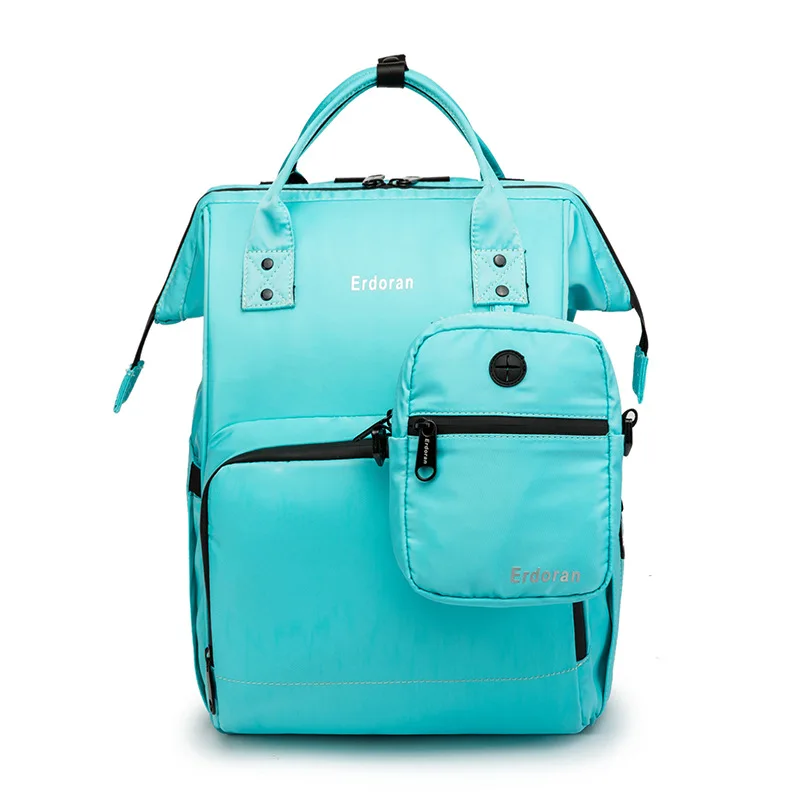 QINDU сумка для подгузников рюкзак USB ребенка кормления мамы отправка небольших