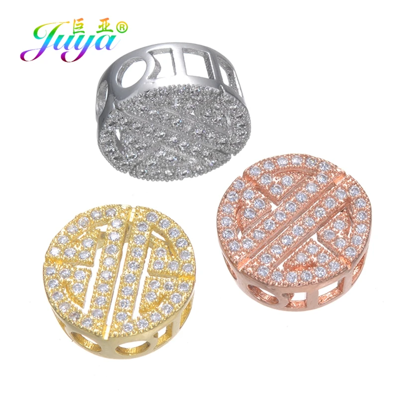 Juya DIY Ювелирные изделия из жемчуга компоненты несколько рядов металлический разделитель спейсер баров для натуральных камней Жемчуг Бисероплетение ювелирных изделий