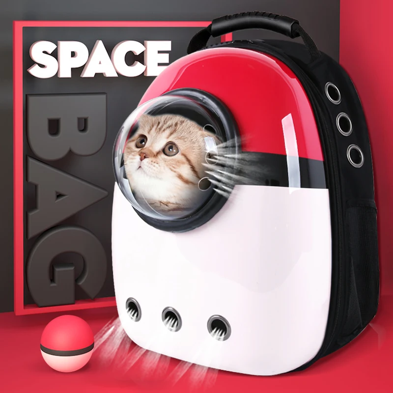 Рюкзак переноска для кошек компактный рюкзак в виде космической капсулы щенков