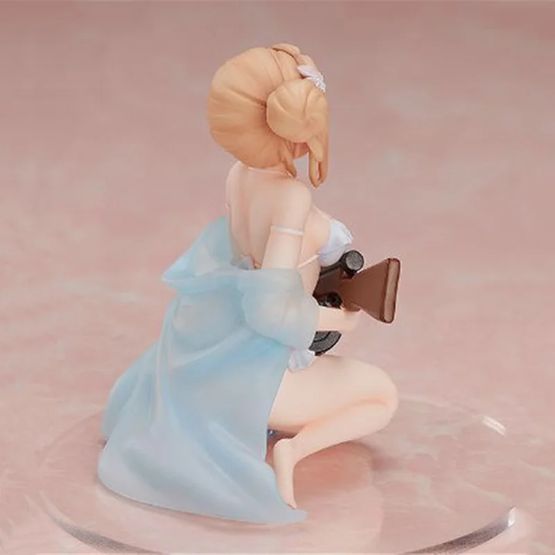 

9CM Anime FREEing Girls Frontline Suomi KP-31 Sexy Girls Swimsuit Sitting Ver. PVC Action Figure Collection Model Toys