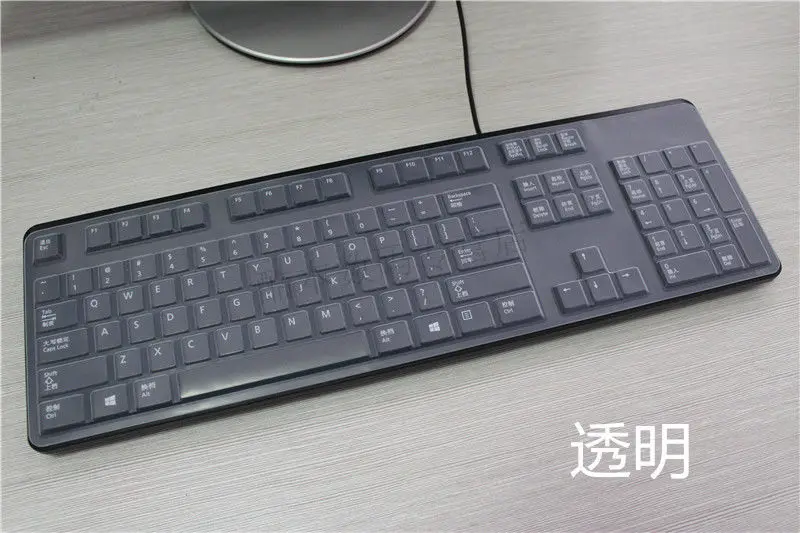 Clear Silicone Keyboard Protector Skin Covers Guard for DELL KB212-B KB4021 SK8120 | Компьютеры и офис