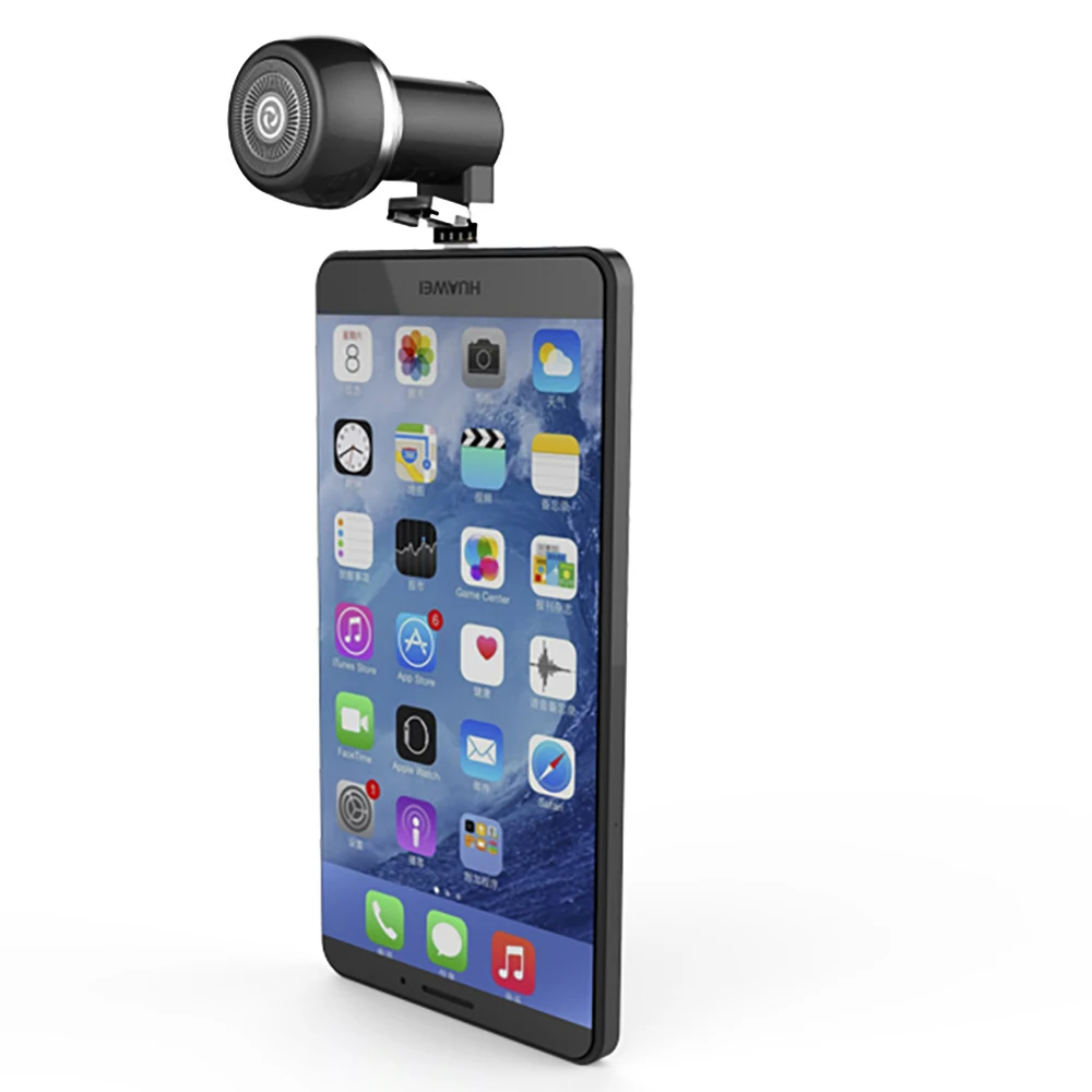 Электробритва бритва машинка для бритья триммер бороды микро Type c USB путешествий