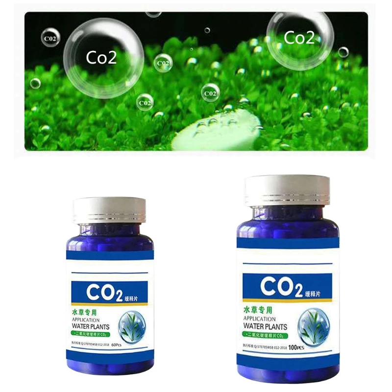 Аквариумный диффузор углекислого газа CO2 60/100 шт. аксессуары для аквариума травы