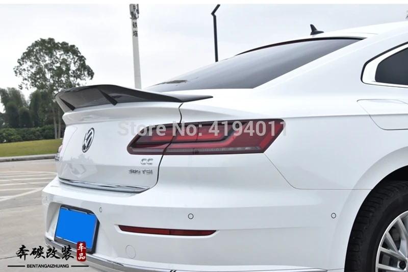 Высококачественный задний спойлер из углеродного волокна крышка багажника