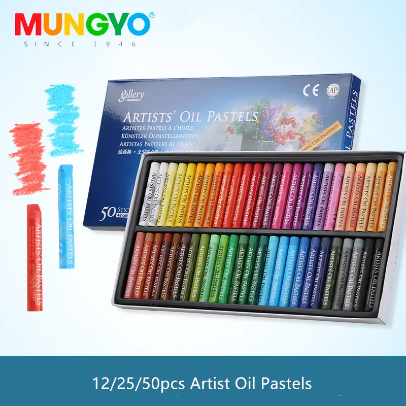 

MUNGYO Gallery Oil Pastel for Artist Graffiti Soft Pastel Painting Drawing Pen Children School Stationery Art Supplies