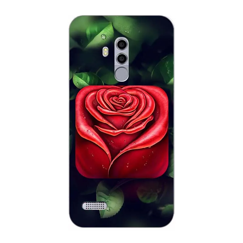 A117 Мягкий чехол из ТПУ с принтом для Leagoo T8S оригинальные чехлы для телефона силиконовые чехлы цветок Para красочные Coque для Leagoo T8 S HD - Цвет: A117
