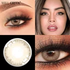 2 шт., контактные линзы для макияжа, 14 мм