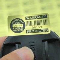 heat resistant strong self adhesive silver label sticker for electronic industry