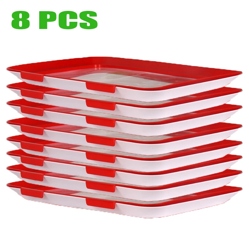 8 шт. кухонный поднос для хранения пищевых продуктов | Дом и сад