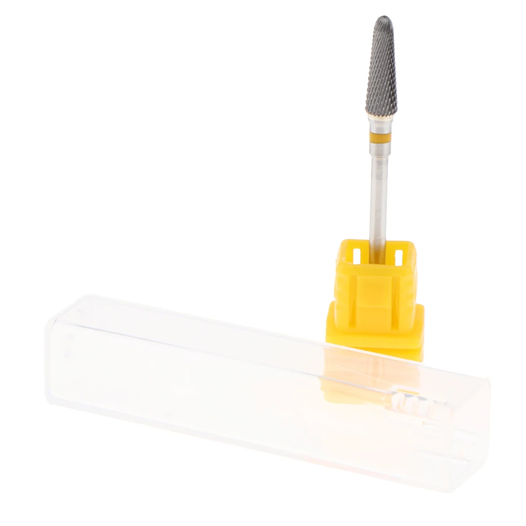 

Safe Tungsten steel Nail Drill Bit Cuticle Clean Nail Drill Bits Manicure Drill