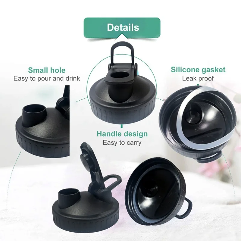 

Mason Cap Mei Sen Jar Lid Wide Mouth Mason Bottle Flip Coffee Tea Mei Sen Cup Lid