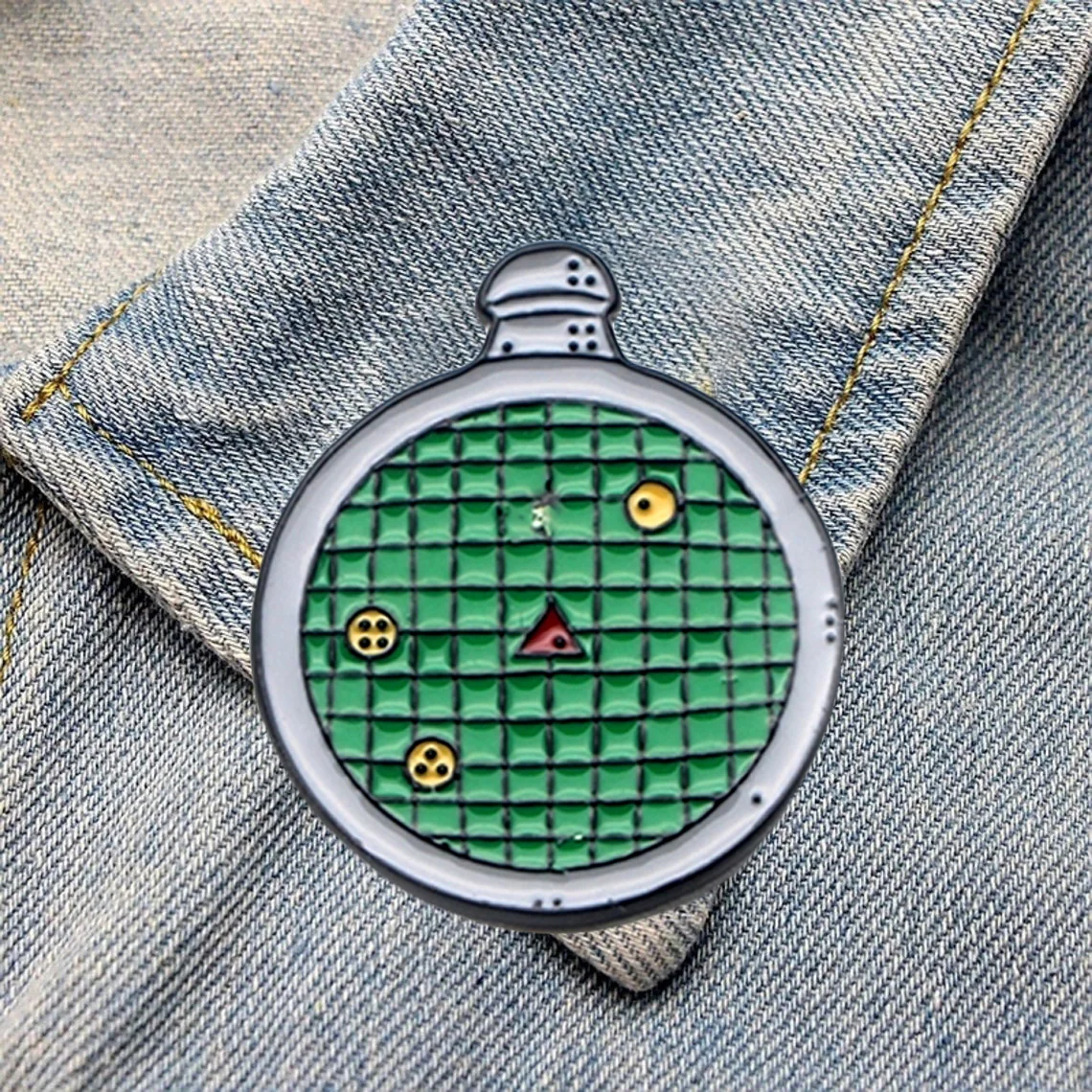 DZ429 детектор эмалированные булавки броши для женщин и мужчин рюкзак сумки значок