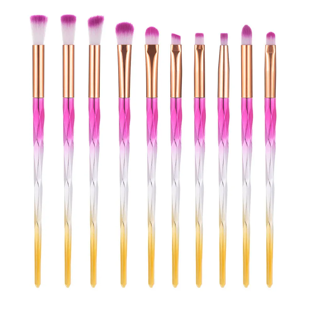 10 шт. набор кистей для макияжа в виде единорога | Красота и здоровье