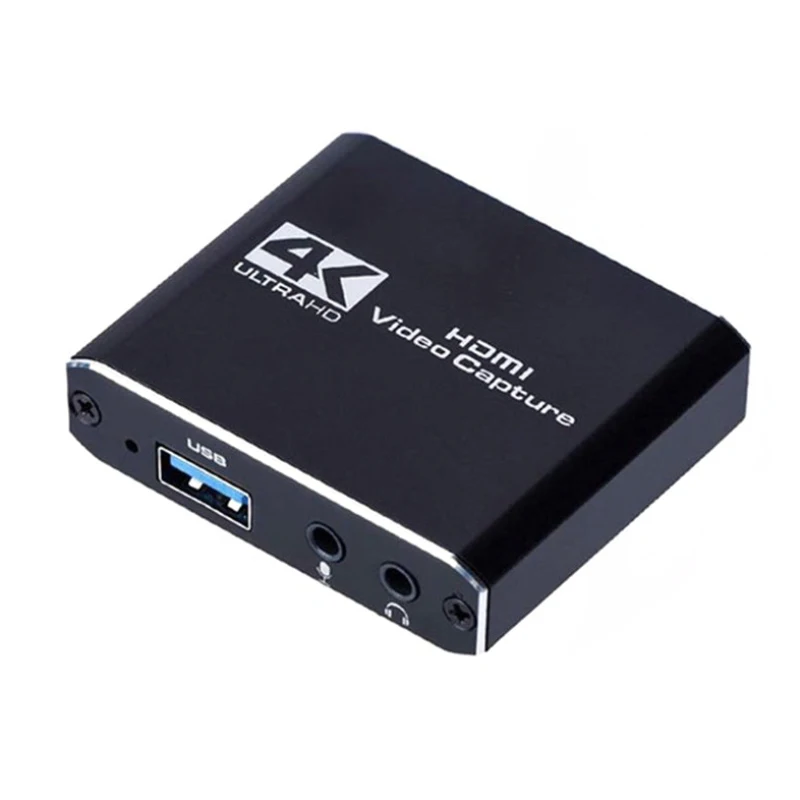 Карта видеозахвата 4K USB 3 0 для PS4 игр DVD видеокамер | Электроника