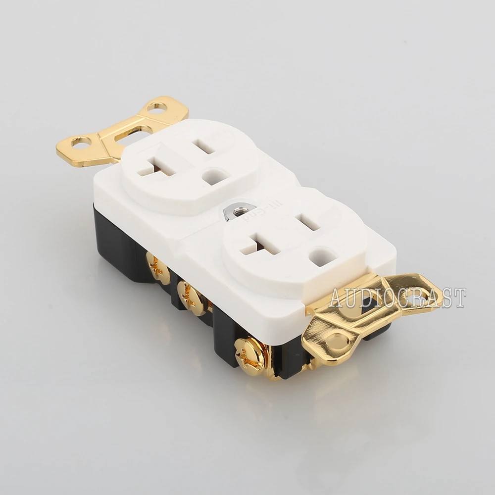 Hi-End Beryllium медь позолоченный AC 20A розетка распределитель питания 1 шт