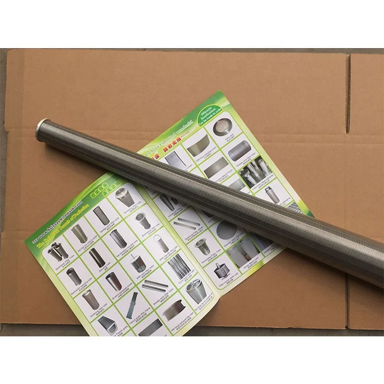 

Stainless steel wedge wire resin candle oil filter for liquid and solid separation