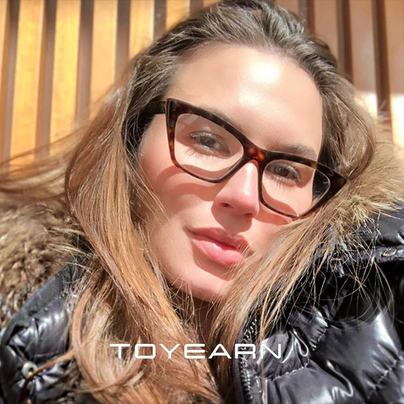 Очки компьютерные унисекс кошачий глаз с защитой от синего света|Женские очки