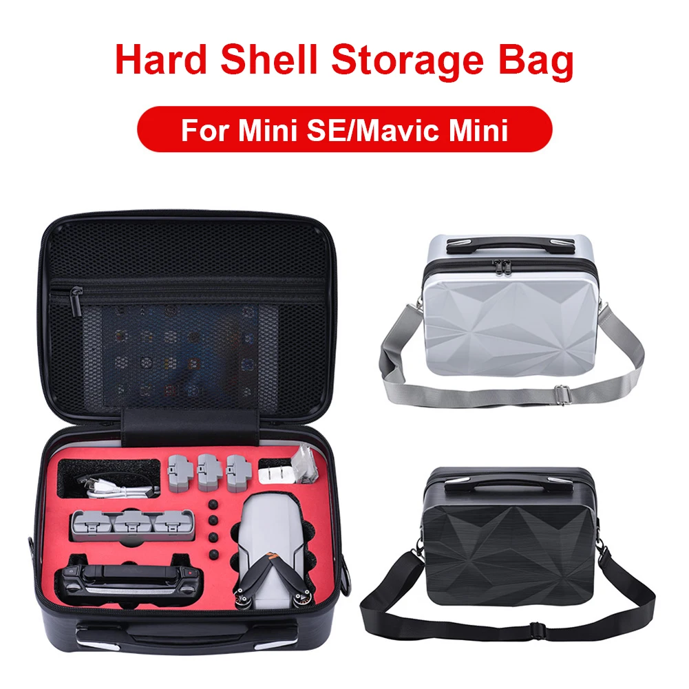 

Сумка для хранения дрона, водонепроницаемая сумка со встроенным сетчатым карманом, чехол для путешествий на открытом воздухе для DJI Mini SE/Mavic ...
