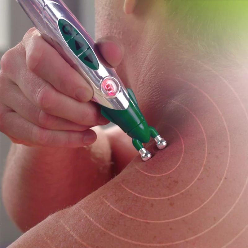 Meridian Electric Massage Pen Muscle Circulation Massage Acupuncture Pain Relief Massager Electronic Therapy Meridian Energy Pen
Meridian Electric Massage Pen Muscle Circulation Massage Acupuncture Pain Relief Massager Electronic Therapy Meridian Energy Pen