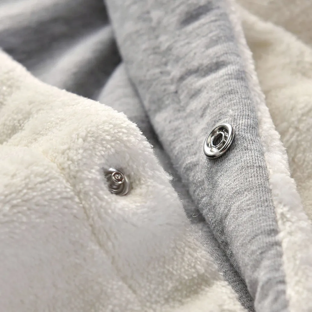 Модный утепленный комбинезон с длинными рукавами и рисунком лисы для