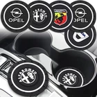 2 шт., автомобильный нескользящий коврик для подстаканника Opel Astra G H J K Insignia Corsa D E Vectra C Citroen C3 C5 C4 Grand Picasso DS3