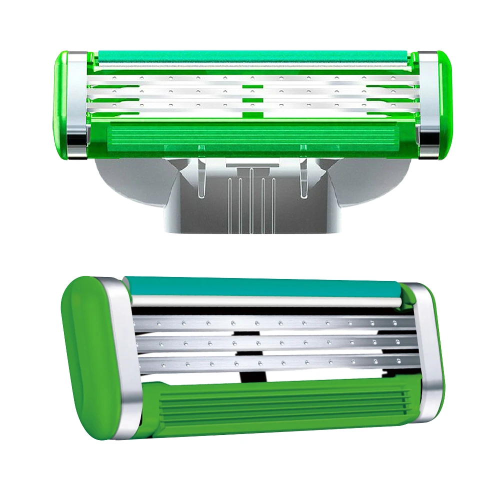 8 шт./упак. Для Мужчин's Безопасность бритвенные лезвия для ухода за кожей лица