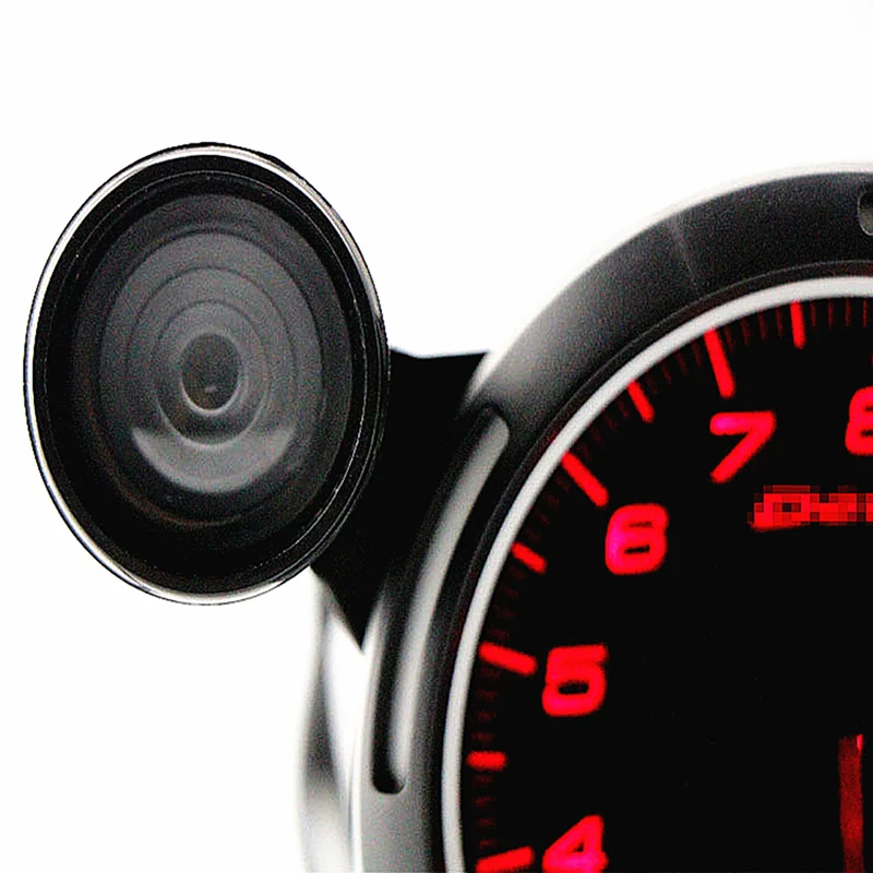 80 mm Car Tachometer 0~11000 RPM Gauge Universal Stepper Motor Tacho Meter with LED Shift Light for Gasoline Engine Vehicles | Автомобили