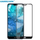 Полное покрытие закаленное стекло для Nokia 2,2 2,3 4,2 6,1 Plus 6,2 7,2 Защитная пленка для Nokia X6 x71 защитное стекло