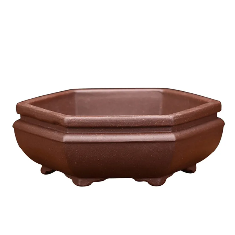 Изысканный Фиолетовый песок цветочные горшки для висячих квадратной и