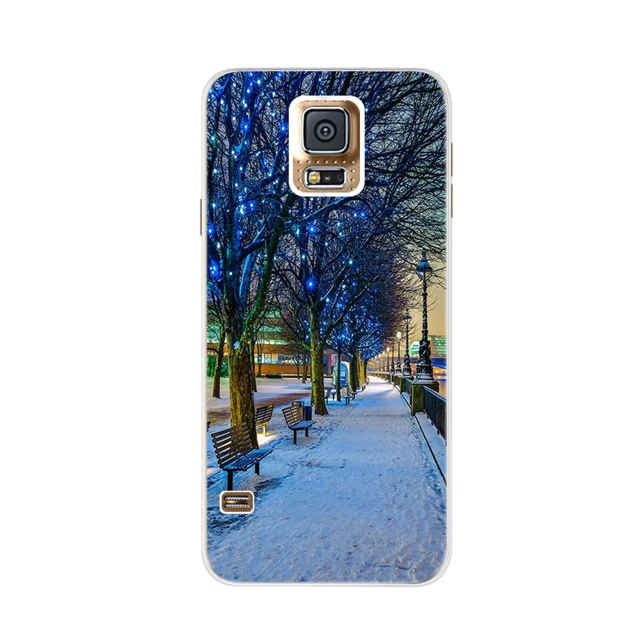 Мягкий тонкий милый чехол с рисунком для Samsung Galaxy S5 G900I G900M G900T чехлы телефонов S 5
