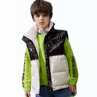 visaccy kids short outwear garment children winter spring duck down vest boys sleeveless coat jacket clothing