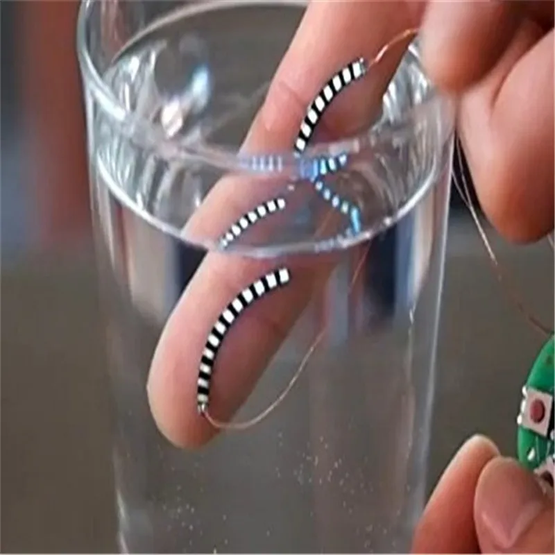 1 пара светодиодный ресницы полосы накладные наклейка для ресниц 3d водостойкий