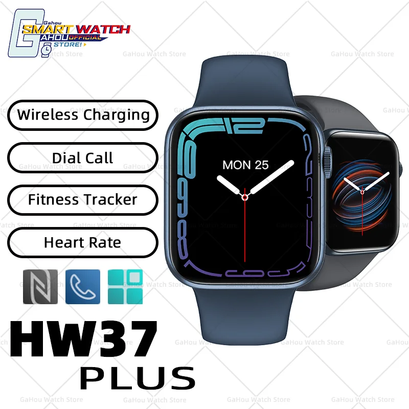 

Смарт-часы HW37 Plus, 44/45 мм, 1,82 дюйма, 320*380 пикселей