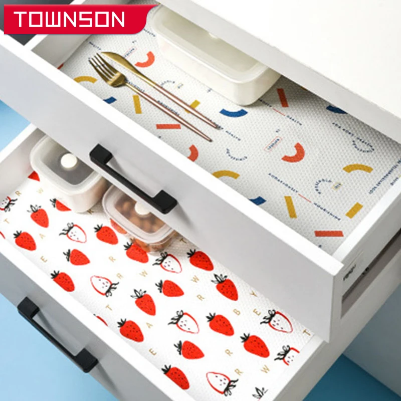 

Drawer mat Cabinet Liners Shelf Liners Waterproof Oil proof Kitchen Table Mat non slip closet placemat cupboard pad Silicone pad