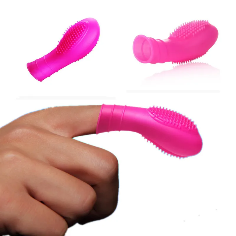 Women sexy Silicone Finger Sleeve Vibrator G Spot Massage Adult Masturbation Sex Exotic BDSM bondage Toys | Красота и здоровье