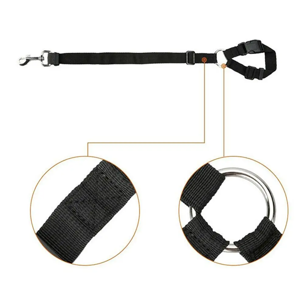 Регулируемый ремень безопасности для домашних собак щенков тяговый шнур прочная