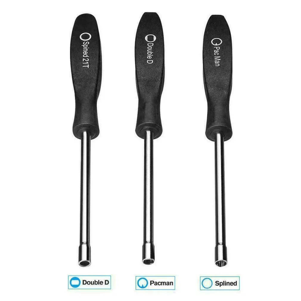 3 шт. КАРБЮРАТОР РЕГУЛИРОВКА отвертка Набор инструментов с двойным D &amp Pacman и
